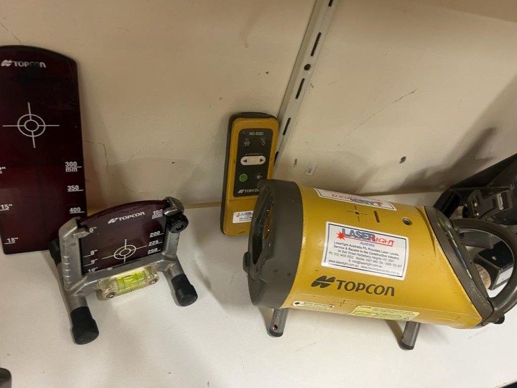 Topcon TPL 6 RED Pipe Laser 8